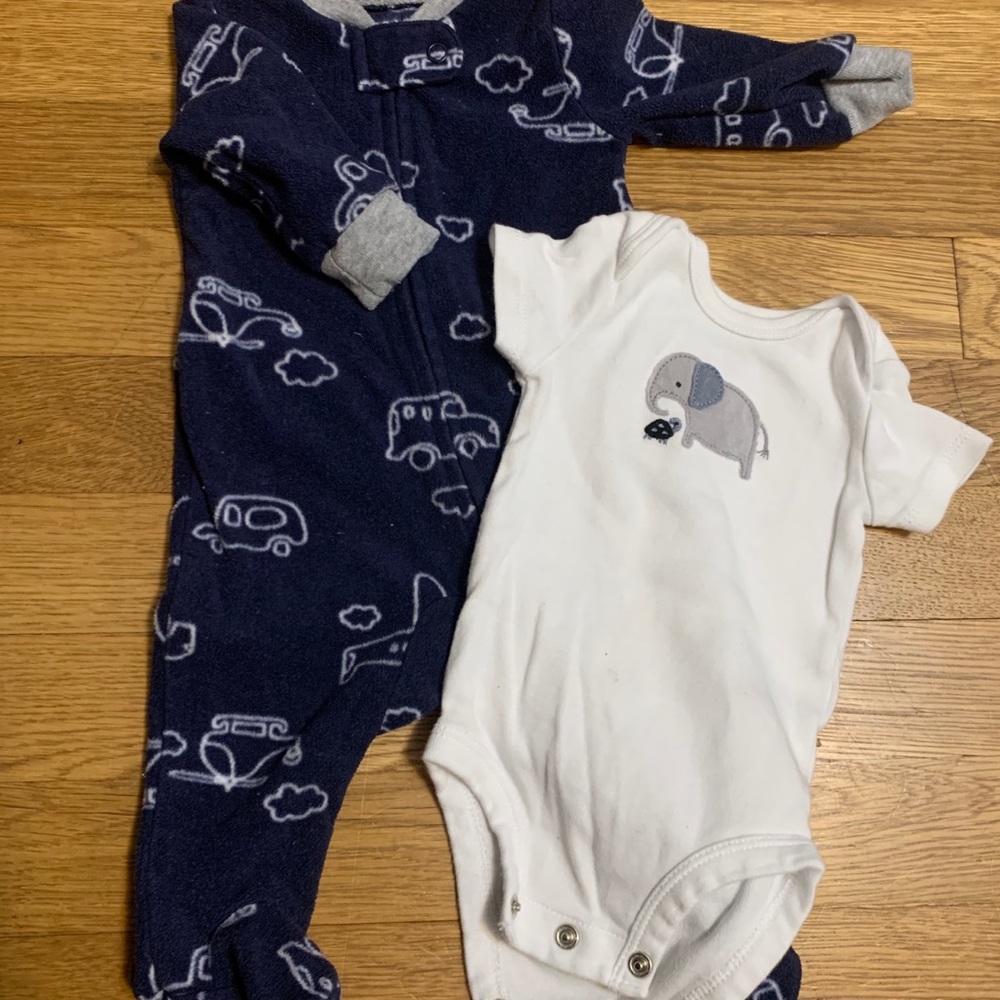 Sleepwear and onesie